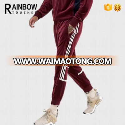 Wholesale Custom New Design Velour MensTrack Pants