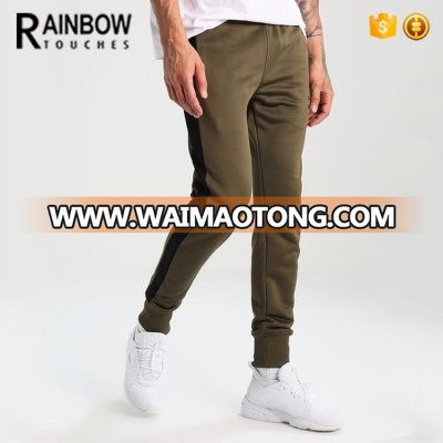 Wholesale Custom Casual Mens Fitness Cargo Suits Olive Jogger